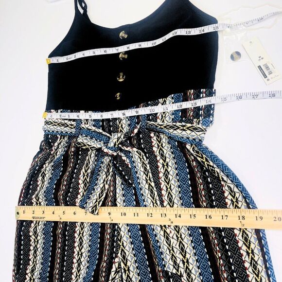 NWT-No Boundaries |Paperbag Waist Jumpsuit Medium (Junior's 7-9) - Picture 12 of 15